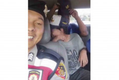 Berikan Tumpangan ke Pelajar Personil Sat Samapta Polres Lubuk Linggau Imbau Pelajar Tidak Tawuran