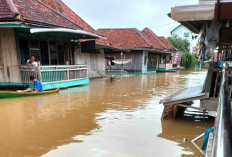  Banjir di Muratara Genangi 10 Desa, Listrik Padam Selama 8 Hari