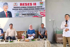 Komitmen Kawal Usulan, Reses II Andi Rusman di Batu Urib Lubuk Linggau Utara Jadi Wadah Edukasi 