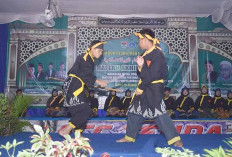 Ekskul Pencak Silat Diminati Para Santri Ponpes Hubbul Aitam Lubuk Linggau