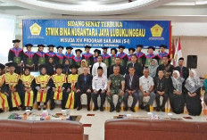 STMIK Bina Nusantara Jaya Lubuk Linggau Sukses Gelar Wisuda Angkatan XIV Tahun 2024