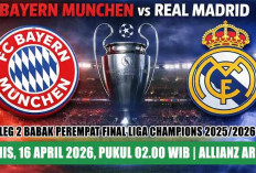 Laga Sulit Los Blancos, Prediksi Bayern Munchen vs Real Madrid, UCL 2025/2026, Babak Perempat Final, Leg 2