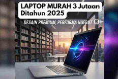 Laptop Murah 3 Jutaan Terbaru 2025: Desain Premium, Performa Ngebut, Cocok untuk Pelajar & Mahasiswa!
