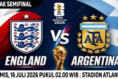 La Pulga Lolos Ke Final?, Prediksi Inggris vs Argentina, Piala Dunia 2026, Babak Semifinal, Cek Link Live TV