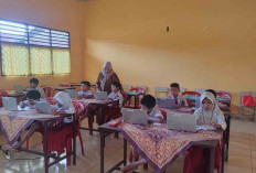 Antusias Siswa Kelas VI SDN 12 Lubuk Linggau Latihan untuk Ujian TKA