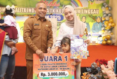 Membanggakan! Nafhisa Faezia Cazaya Juara Pertama Lomba Anak Sehat 2025