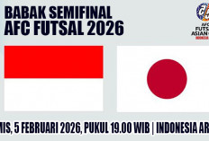 Momentum Pembuktian Tim Garuda, Prediksi Indonesia vs Jepang, AFC Futsal 2026, Semifinal, Cek Link Live