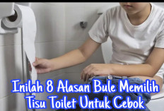 Inilah 8 Alasan Bule Memilih Tisu Toilet untuk Cebok