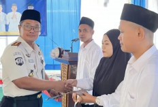 Lebaran, Warga Binaan Lapas Lubuk Linggau Terima Remisi. Ini Pesan Kalapas Lubuk Linggau