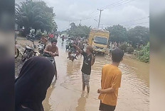 Jalinsum Musi Rawas Muratara Banjir, Pengendara Waspada