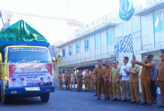 Warga Kurang Mampu di Musi Banyuasin Terima 20 Kg Beras