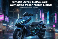 Yamaha Aerox E 2025 Siap Ramaikan Pasar Motor Listrik, Desainnya Bikin Ngiler