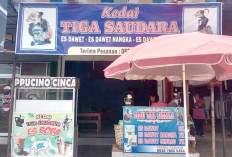 Kedai 3 Saudara Lubuk Linggau : Sedia Es Dawet dan Es Boba Terenak