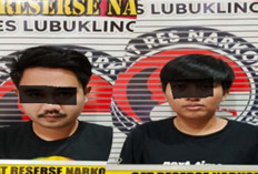 Warga Muratara dan Rejang Lebong Ditangkap di Lubuk Linggau, Kedapatan Simpan Pil Ekstasi 'Chanel' 