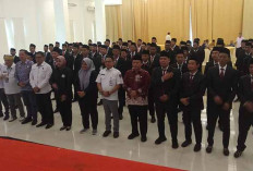 70 Anggota PPK Kabupaten Musi Rawas Resmi Dilantik, ini Harapannya untuk Pilkada 2024