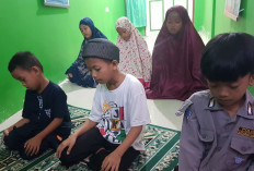 Anak Didik TK Indah Qurniati Lubuklinggau Dibiaskan Shalat Berjamaah Sejak Dini
