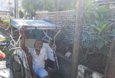  Paimin, Tukang Becak Tua yang Bertahan Hidup dari Belas Kasih Warga