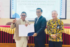Target Raih Akreditasi Unggul, Rektor UNPARI Resmi Dapatkan JJA Lektor Kepala dari Mendiktisaintek RI
