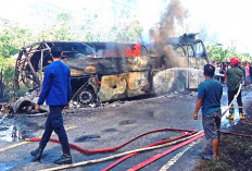2 Warga Belani jadi Korban Terbakarnya Bus ALS di Muratara, Jenazah Masih di RSUD Siti Aisyah Lubuk Linggau 