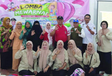 Pemkec Tugumulyo, PKG PAUD, TP PKK, Korwil Bidang Pendidikan dan Linggau Pos Sukses Adakan Lomba Mewarnai