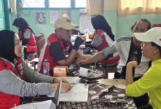 Aksi Sosial Donor Darah Digelar PMI Kota Lubuk Linggau dan Yayasan Xaverius