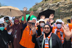 Jemaah Haji Musi Rawas, Lubuk Linggau dan Muratara Ziarah ke Gua Hira