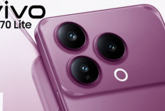 HP Tipis Baterai Jumbo! vivo V70 Lite Tawarkan 6500 mAh dalam Desain Elegan