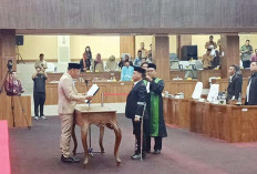 Rapat Paripurna PAW Anggota DPRD Musi Rawas, Septiandry Arrosyidu Resmi Gantikan Bahtiyar