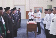 Lantik 17 Pejabat Fungsional ini Pesan Wali Kota Lubuk Linggau 