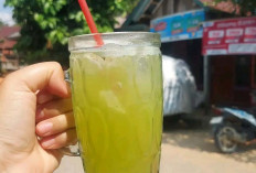 Kuliner Lubuk Linggau : Cobain Segarnya Es Tebu Pakde Sudarso Manis Alami Cuma Rp 5 Ribuan 