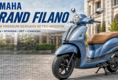 Yamaha Grand Filano: Skutik Premium Bergaya Retro Modern dengan Fitur Melimpah