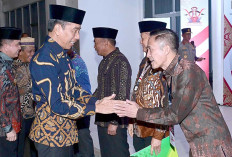 Pj Walikota Sambut Presidern Jokowi 