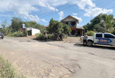 Antisipasi Kecelakaan, Satlantas Polres Musi Rawas Gencarkan Patroli di Jalan Rusak 