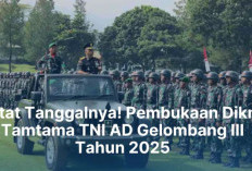 Resmi Dibuka! Rekrutmen Tamtama TNI AD Gelombang 3 Tahun 2025, Daftar Online Sekarang Sebelum Tutup