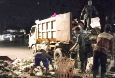 DLH Lubuk Linggau Turunkan Puluhan Armada, Sampah Kota Diangkut Tiga Kali Hingga Malam Hari