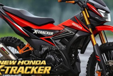 Honda X-Tracker 2026 Gebrak Pasar Otomotif, Bebek Rasa Trail Tawarkan Ketangguhan