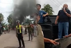 2 Lokasi Aksi Demo, Lagi-Lagi  Ancam Tutup Jalinsum, Desak KPU Muratara Ketok Palu 