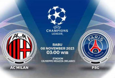 Liga Champion: Prediksi AC Milan vs PSG, Live SCTV Jam Berapa? Laga Hidup Mati Rossoneri