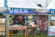 Mahasiswa ITMS Hadirkan Aneka Kuliner Lokal di Fun Run Sumsel Bukit Botak 5K 2025