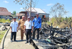  Rugi Ratusan Juta, Pemkab Muba Bantu Korban Kebakaran di Karang Agung Lalan