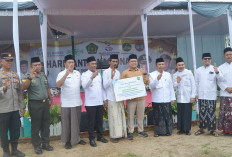 Wabup Musi Rawas Pimpin Upacara Hari Santri Nasional 2025 di Ponpes Daarul Huffadz An-Nahdliyah