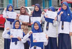 Luar Biasa, Peserta Didik SDIT AN-NIDA' & SMPIT AN-NIDA' Lubuk Linggau Juara Olimpiade Sains Hingga Nasional