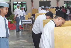 Sahrial Siregar dan Aisha Rima Sulthana Pimpin OSIS SMA Ar-Risalah Lubuk Linggau, Dilantik 17 Januari 2026