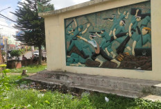 Monumen Bersejarah Taman Bambu Runcing di Lubuk Linggau Terkesan Kumuh