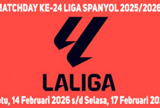 Liga Spanyol 2025/2026, Matchday ke-24, 14-17 Februari, Cek Laga Big Match, Jadwal Lengkap dan Klasemen