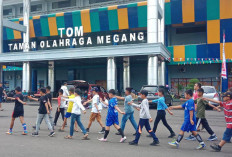 Siswa SDN 18 Lubuklinggau Latihan Gerak Jalan, Ini Cara Guru Jaga Stamina Siswa Jelang Lomba  