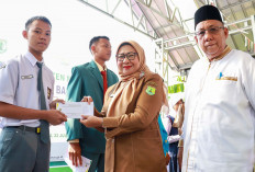 Ratusan Anak Terima Beasiswa dari Baznas Muba