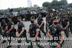 Ada 4 Perguruan Tinggi Bisa Kuliah D3-S1 Gratis, dan Lulusannya Jadi TNI Pangkat Letda