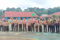 SMKN Muara Kelingi Musi Rawas Sukses Gelar Lomba Persaudaraan dan Pelantikan Penegak Bantara