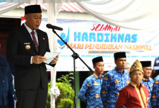 SMPN 12 Lubuk Linggau Sukses Jadi Tuan Rumah Upacara Peringatan Hardiknas 2026, Dihadiri Wali Kota 